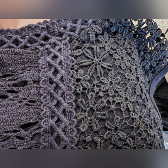 Embroidered blue cotton tank, Lane Bryant plus size 18/20 - Picture 16 of 16